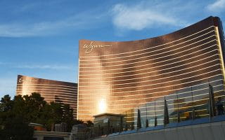 Wynn Resorts Logo on Two New Buildings