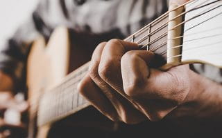 Man playing guitar