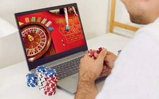 Person Playing Roulette